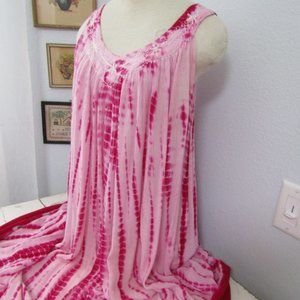 Fun comfortable gauze dress one size fits all